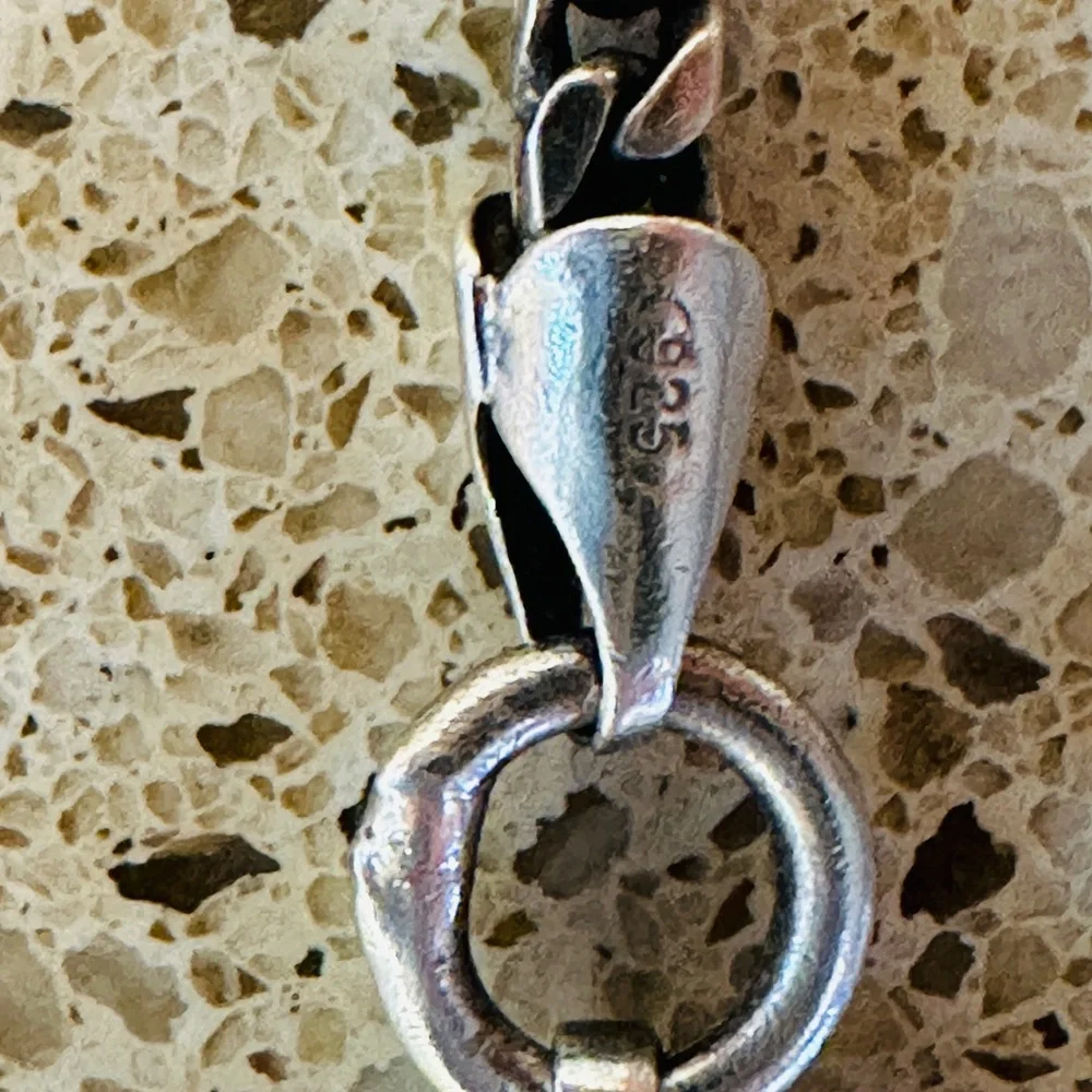 Men's Silver Wheat chain - Picture 3 of 7